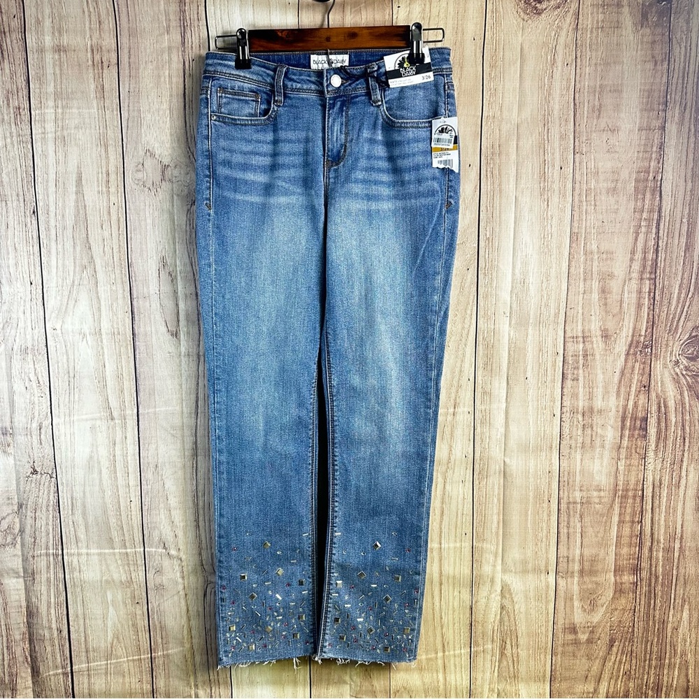 Black Daisy Kate Straight Leg Jeans